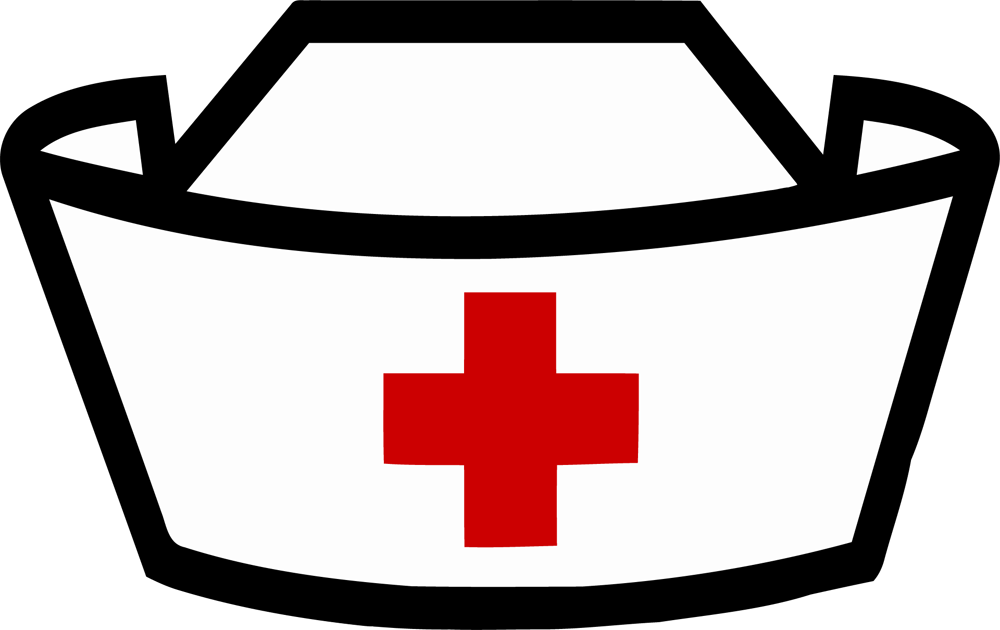 1000x630 nurse cap clipart - Nurse Cap Drawing