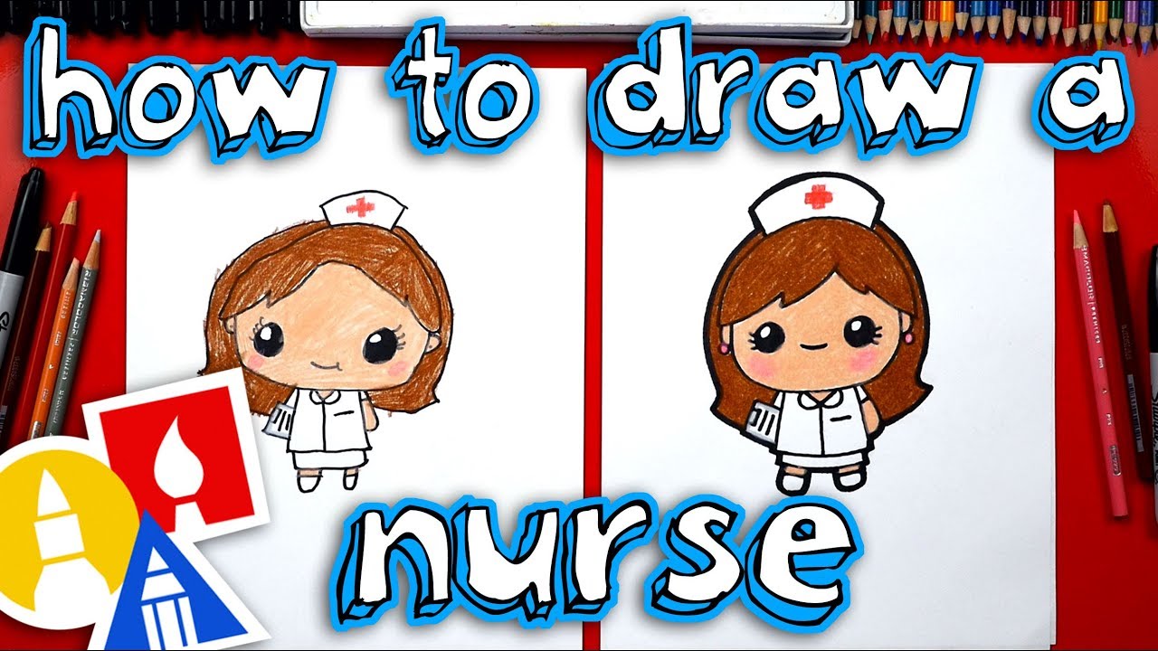 1280x720 how to draw cartoon nurse - Nurse Cartoon Drawing