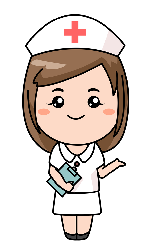 607x1009 nurse graphics clip art free free cute cartoon nurse clip art - Nurse Cartoon Drawing