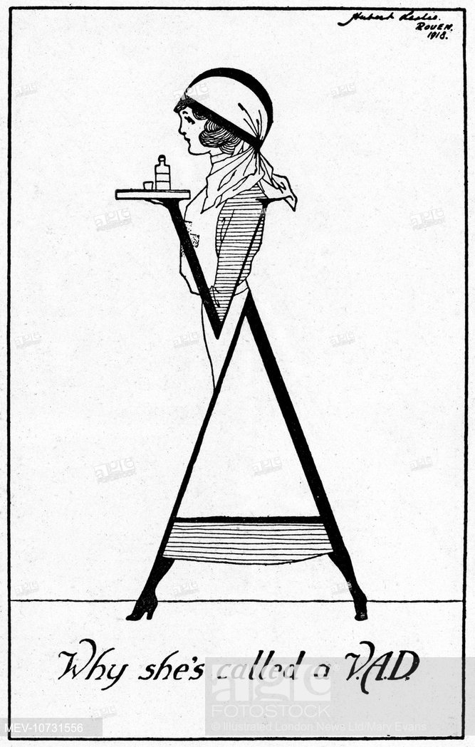 667x1049 A Cartoon Drawing A Vad - Nurse Cartoon Drawing