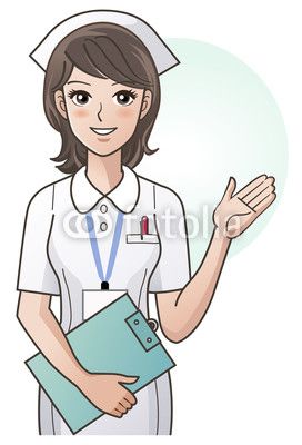 272x400 drawing of a nurse - Nurse Cartoon Drawing