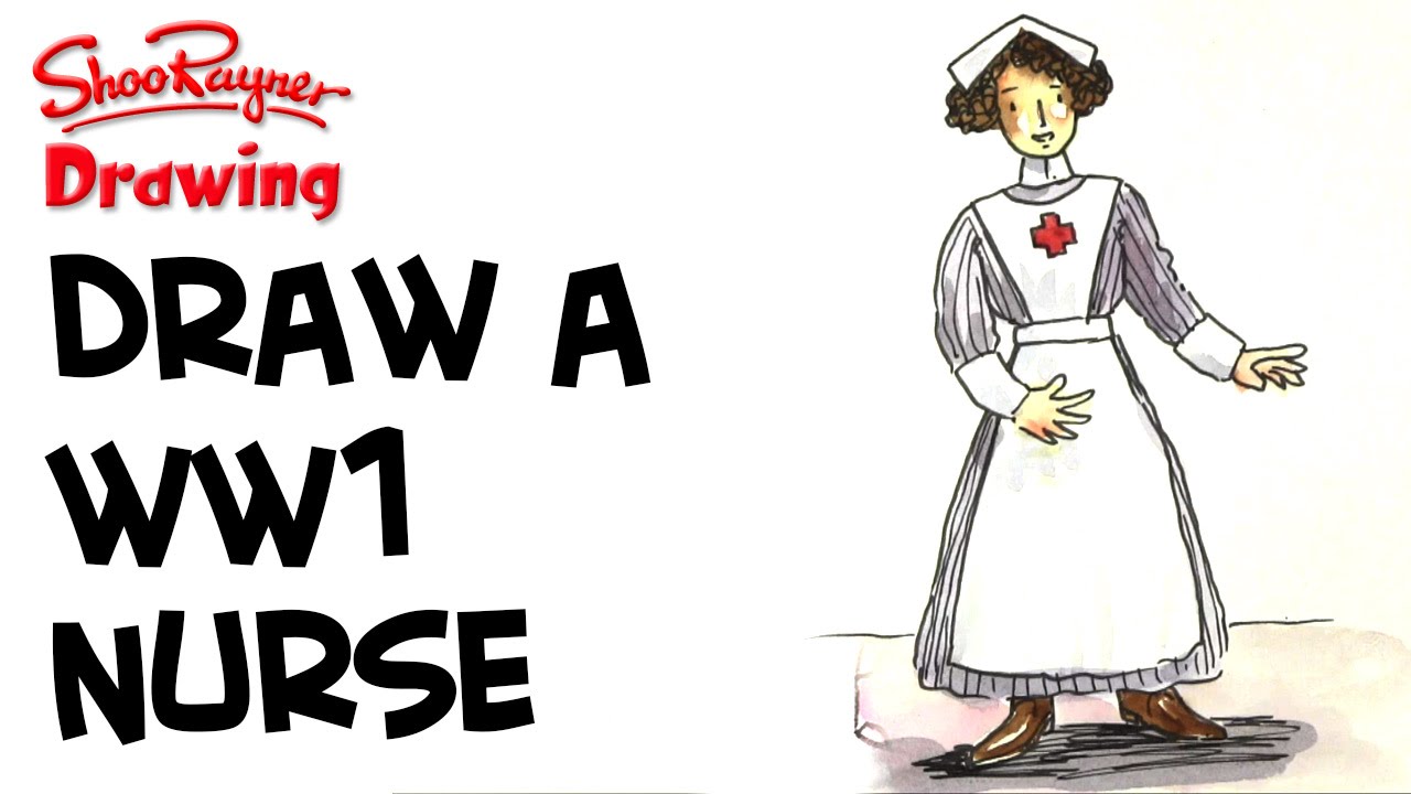 1280x720 how to draw a nurse - Nurse Drawing