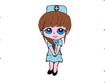370x297 nurse drawing easy archives - Nurse Drawing