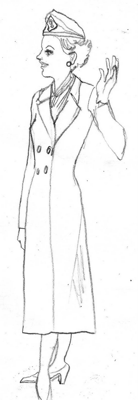 555x1600 nurse uniform drawing sketch dawn schreiner - Nurse Drawing