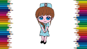 Nurse Drawing For Kids at PaintingValley.com | Explore collection of ...