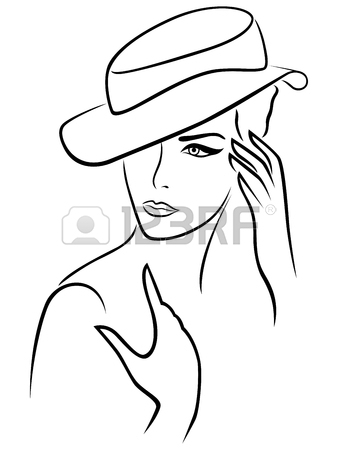 338x450 Nurse Hat Drawing - Nurse Hat Drawing