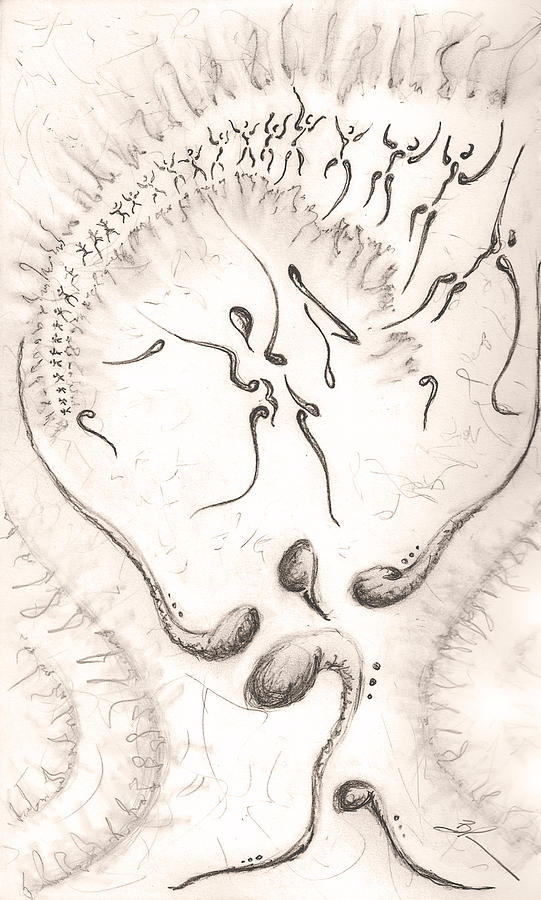 541x900 Nurture Drawing - Nurture Drawing