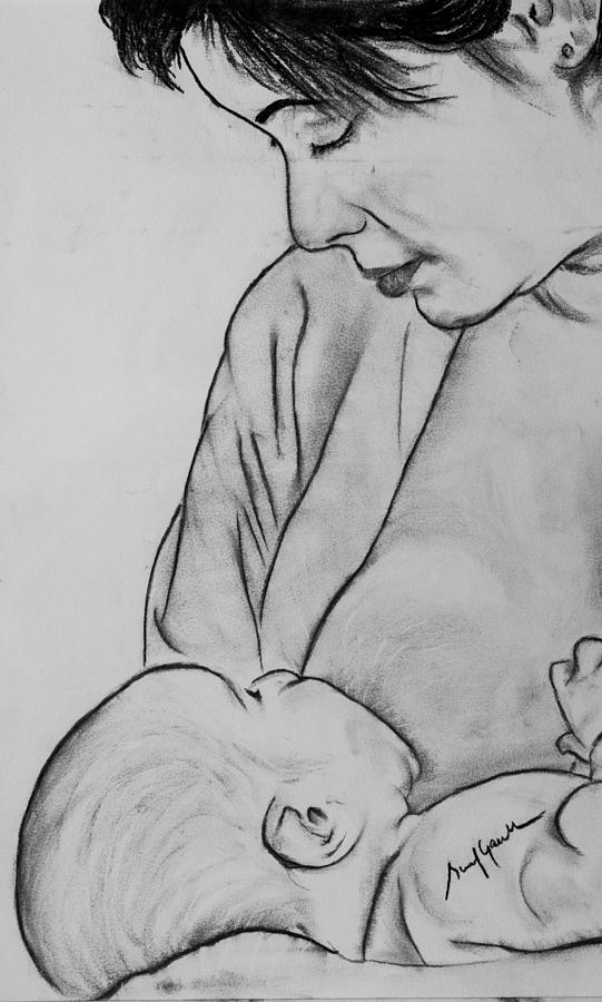 541x900 Nurture Drawing - Nurture Drawing
