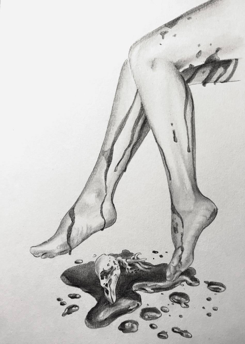 949x1334 nurture ghost parachute - Nurture Drawing