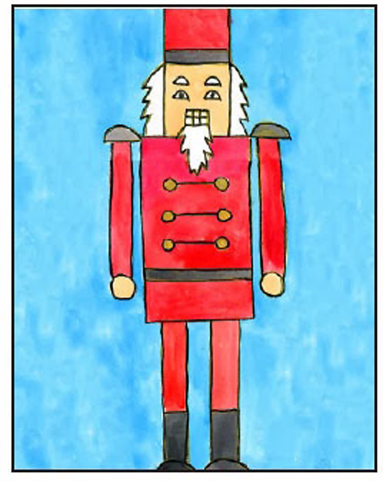 558x700 Nutcracker Art Projects For Kids - Nutcracker Drawing