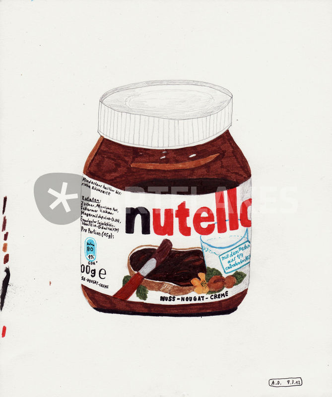 Nutella Drawing at Explore collection of Nutella