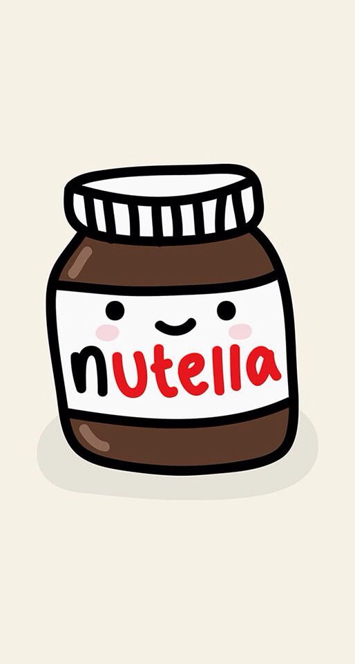 514x960 nutella kawaii cute cute backgrounds - Nutella Drawing