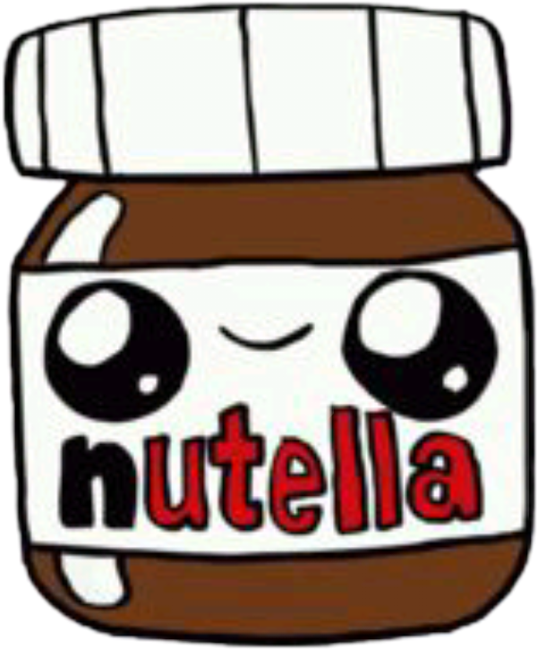 601x725 Cute Nutella Kawaii Draw Dibujo Tierno Kavai In Cute - Nutella Drawing