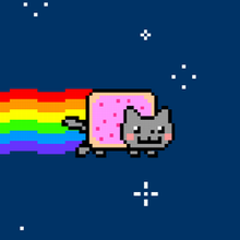 220x220 Nyan Cat - Nyan Cat Drawing