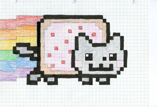 513x350 Nyan Cat Drawing - Nyan Cat Drawing