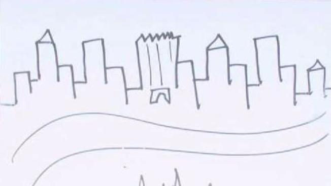 652x367 President Trump's Drawing Of Nyc Skyline Up For Auction - Nyc Skyline Drawing