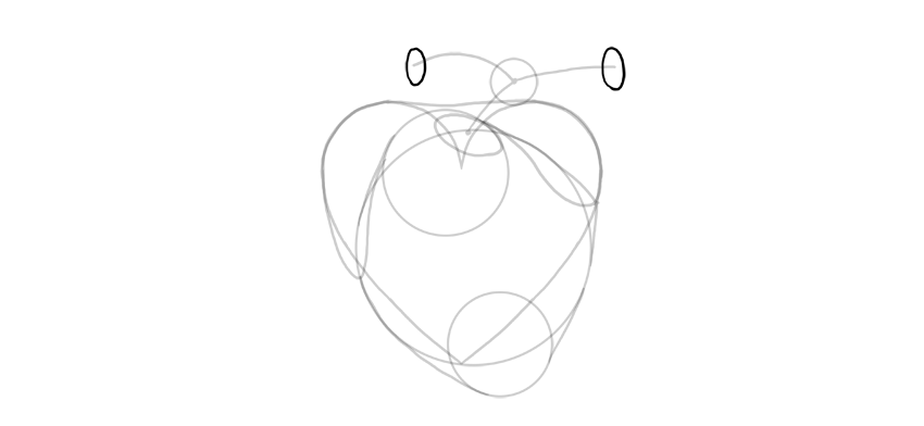 850x392 How To Draw A Heart - O Drawing