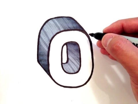 480x360 How To Draw The Letter O - O Drawing