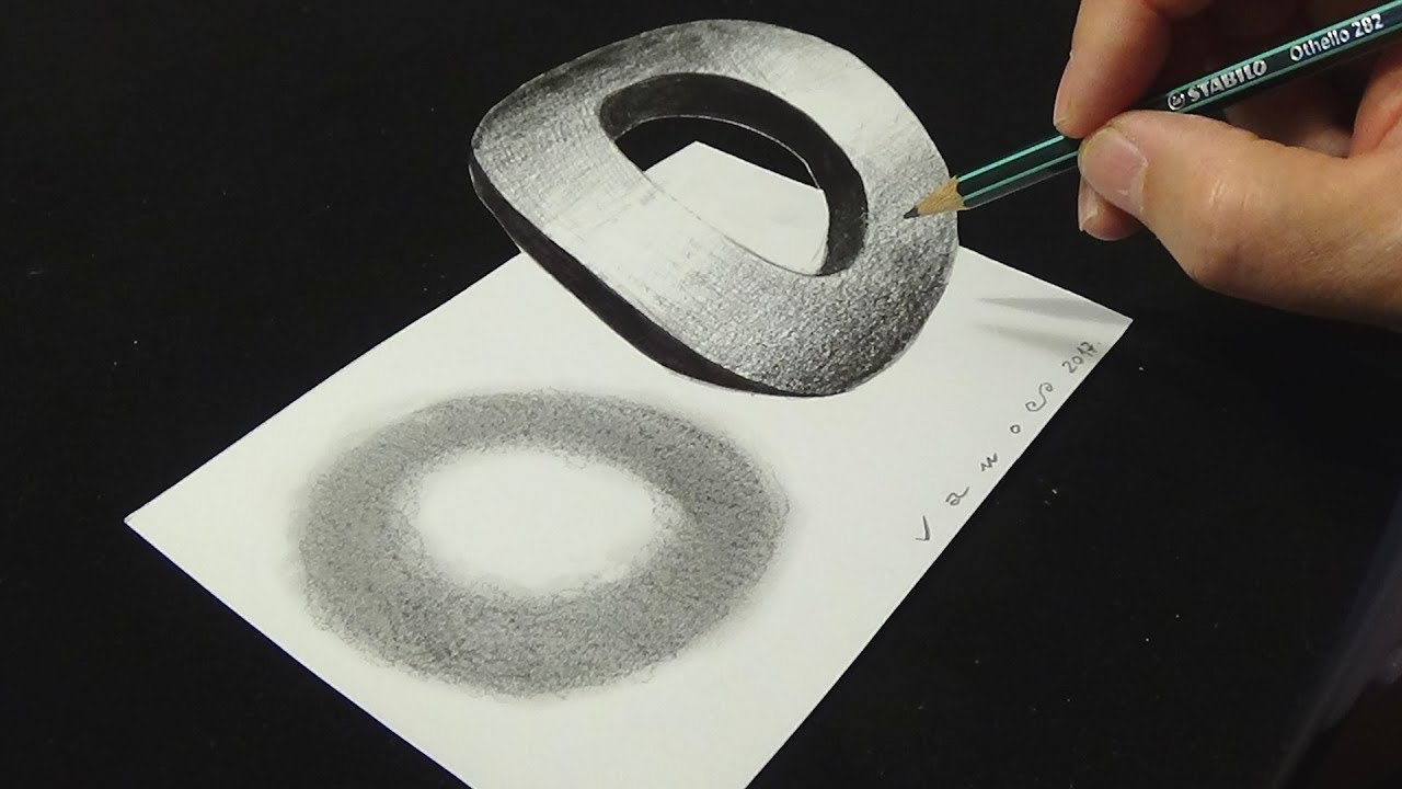 1280x720 Letter O - O Drawing