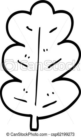 280x470 line drawing cartoon oak leaf - Oak Leaf Line Drawing