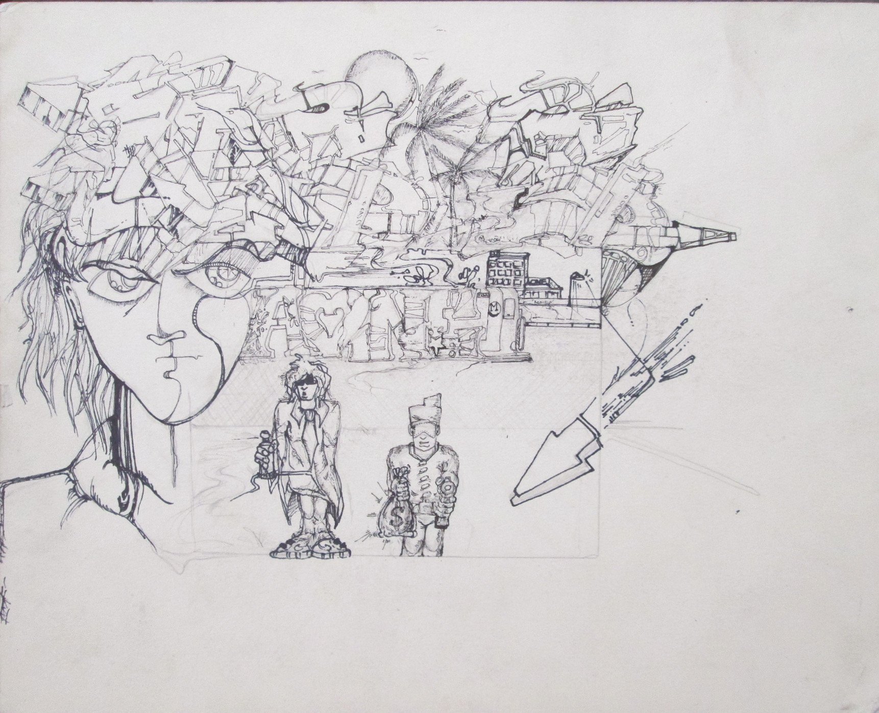 1722x1396 a one - Oasis Drawing