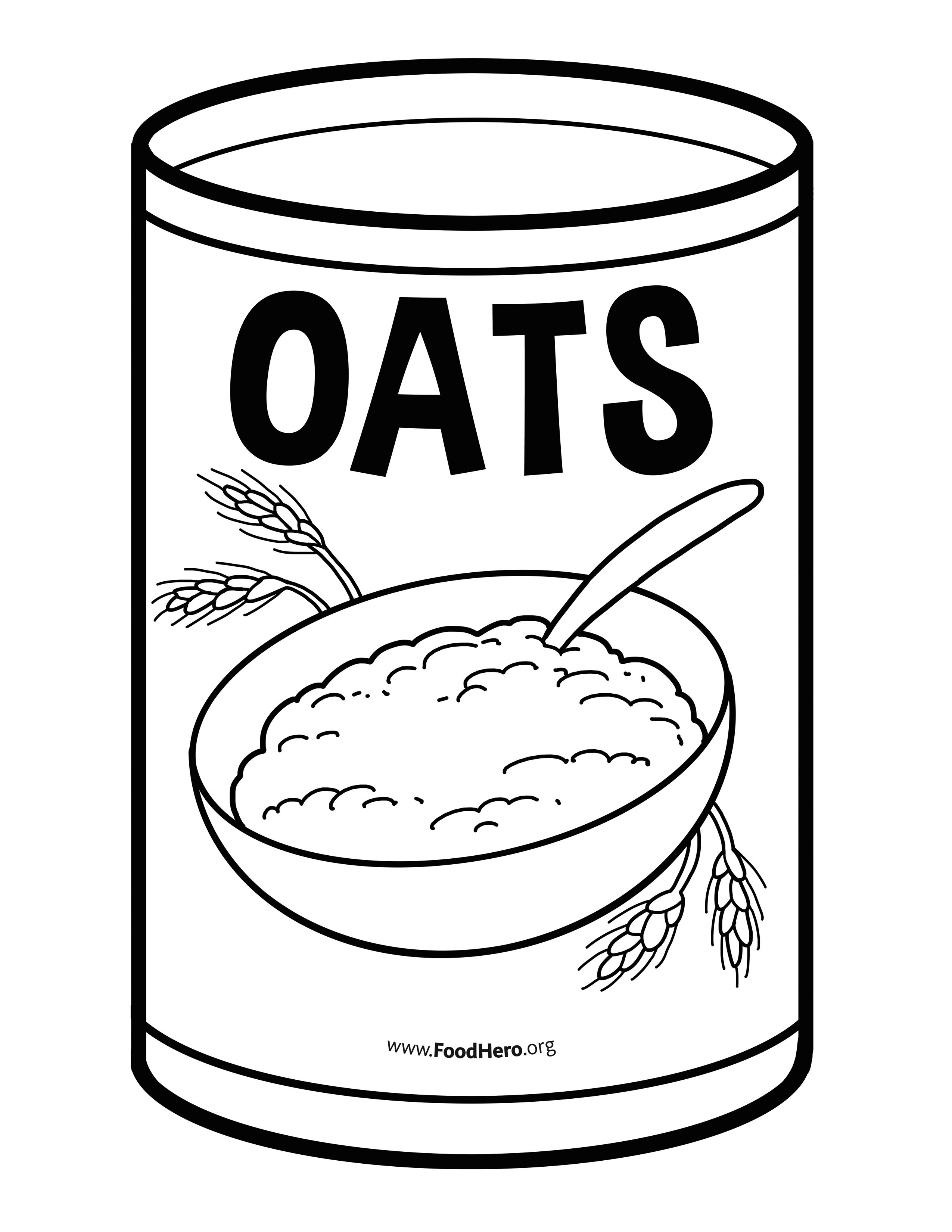 2550x3300 oats school illustration - Oatmeal Drawing