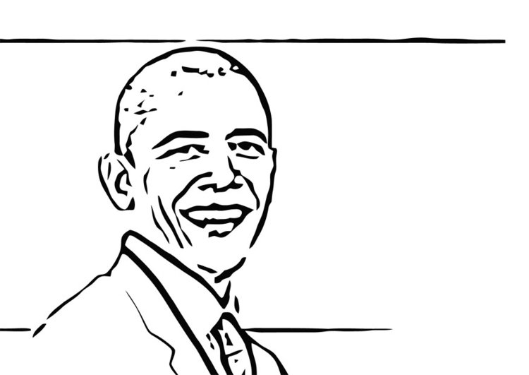 750x531 barack obama cartoon drawing - Obama Cartoon Drawing