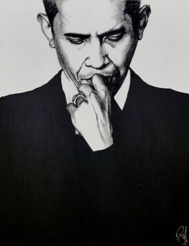 375x490 president barack obama drawing - Obama Drawing