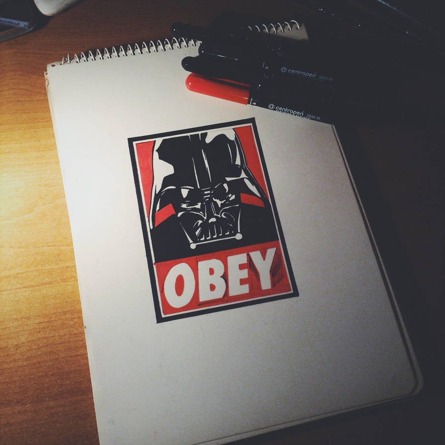 894x894 obey drawing - Obey Drawing