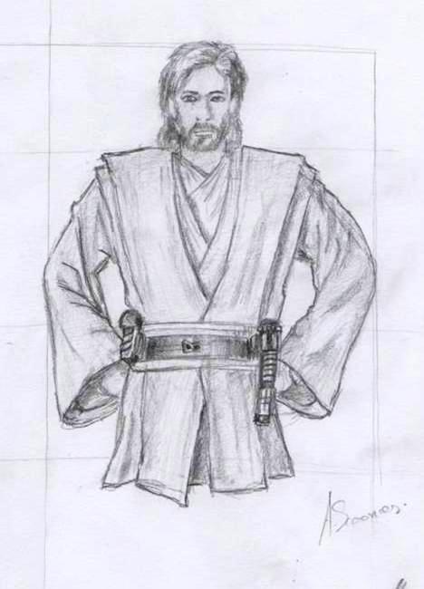 468x650 Obi Wan Kenobi - Obi Wan Kenobi Drawing