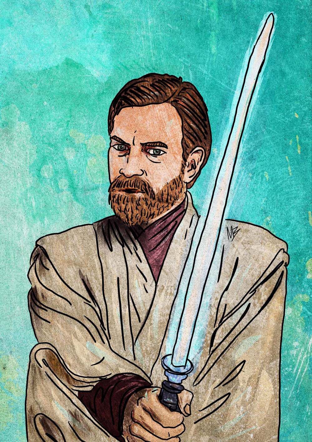 Obi Wan Kenobi Drawing at Explore collection of