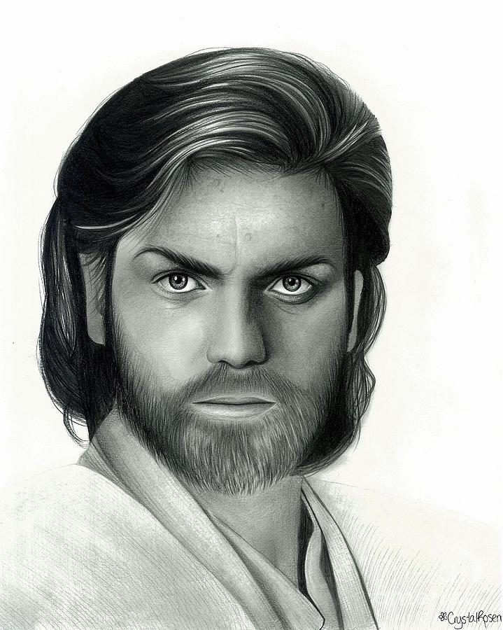 Obi Wan Kenobi Drawing - Obi Wan Kenobi Drawing. 