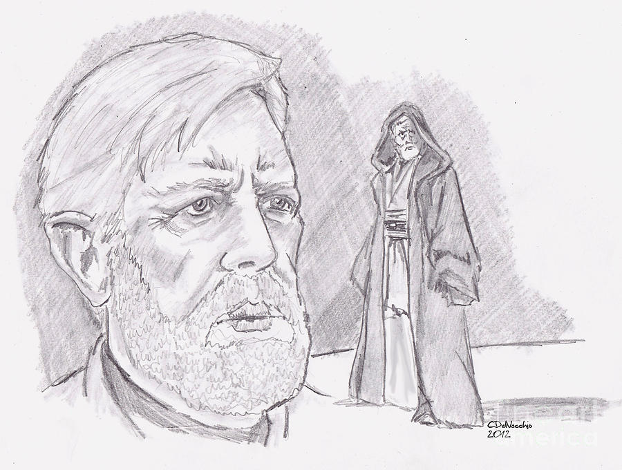 900x680 Ben Obi Wan Kenobi Drawing - Obi Wan Kenobi Drawing