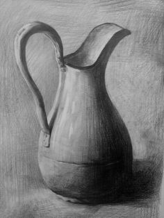 236x314 charcoal object drawing - Object Drawing