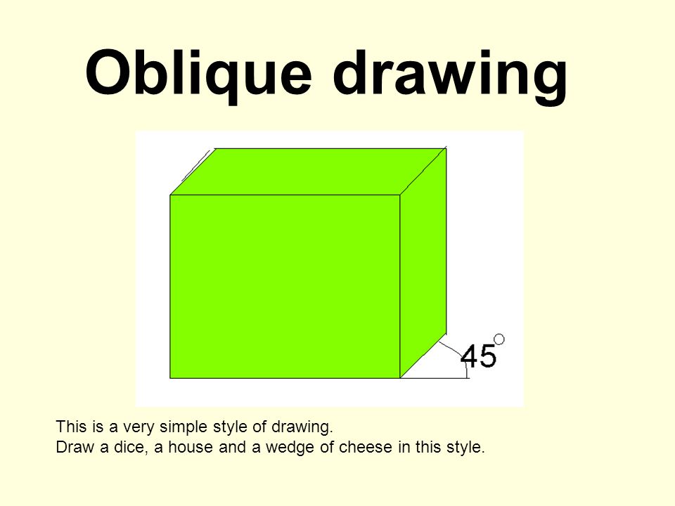 Oblique Drawing at Explore collection of Oblique
