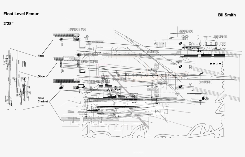 820x525 For Flute, Oboe And Bass Clarinet - Oboe Drawing
