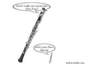 300x227 oboe humor drawing - Oboe Drawing