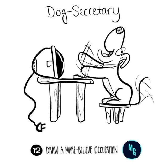 640x640 michi day art challenge! day draw a make believe - Occupation Drawing