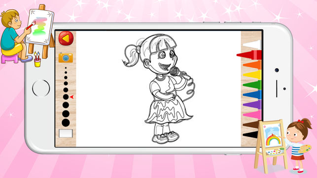 643x362 paint drawing coloring books occupation for kids on the app store - Occupation Drawing
