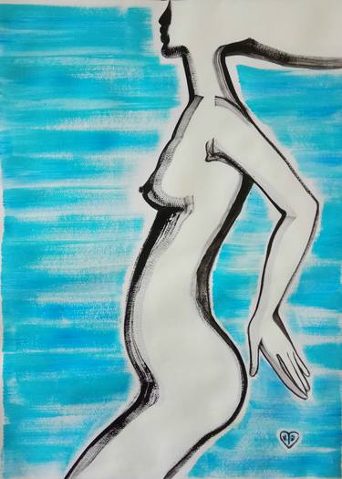 375x525 a drop in the ocean drawing - Ocean Drawing