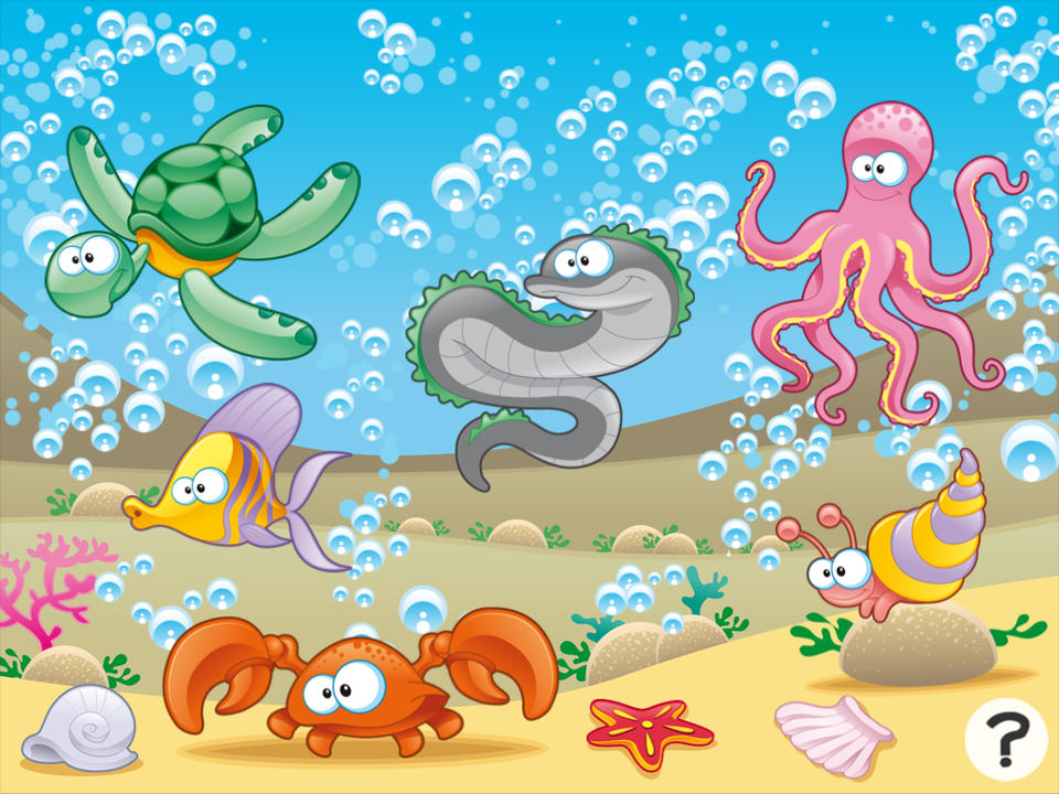 landscapes to draw draw ocean animals