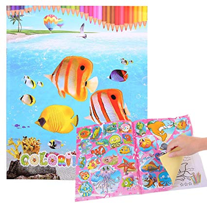 425x425 pages ocean style garden secret garden drawing - Ocean Drawing For Kids