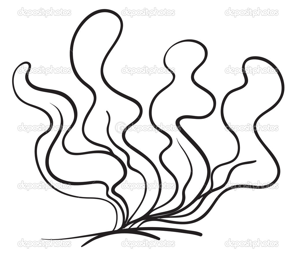 1024x885 Download Ocean Plants Coloring Pages Free Coloring - Ocean Plants Drawing