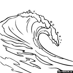 236x236 best wave drawing images drawing techniques, manga drawing - Ocean Wave Line Drawing