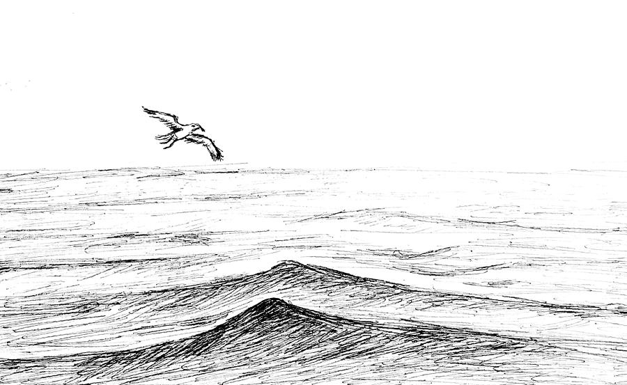 900x553 ocean waves drawing - Ocean Waves Drawing