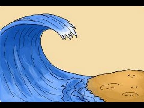 480x360 How To Draw A Wave For Kids - Ocean Waves Drawing Simple