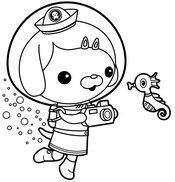 175x182 Coloring Pages The Octonauts Drawing Coloring Pages Free - Octonauts Drawing