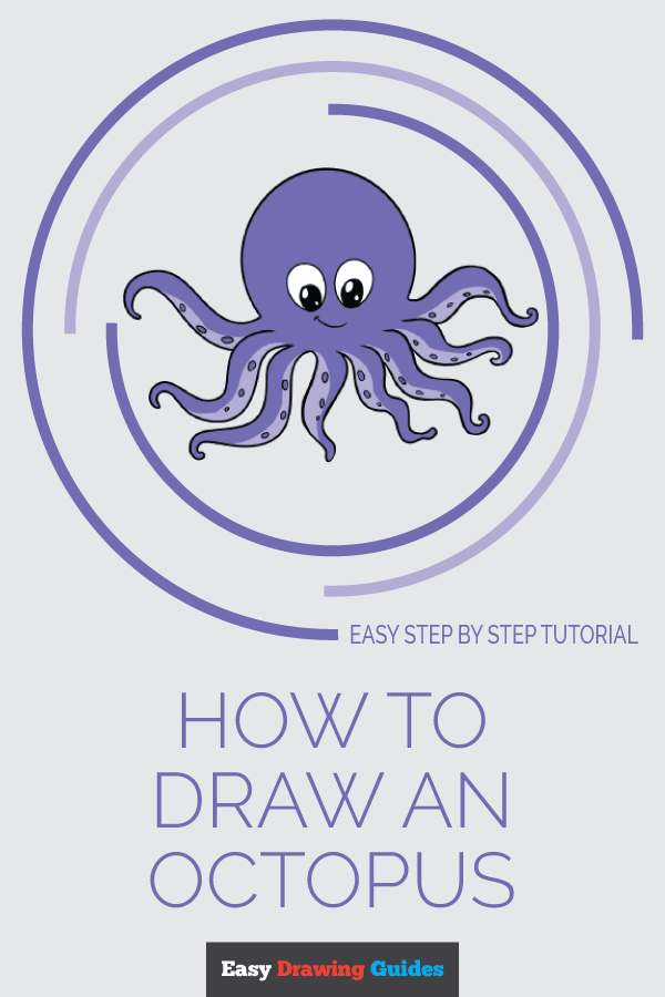 600x900 How To Draw An Octopus - Octopus Drawing