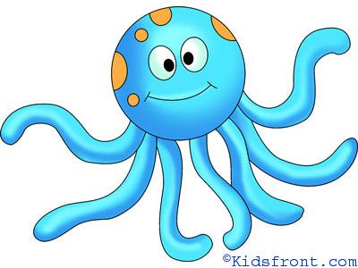 400x300 How To Draw A Octopus For Kids, Learn Step - Octopus Drawing For Kids