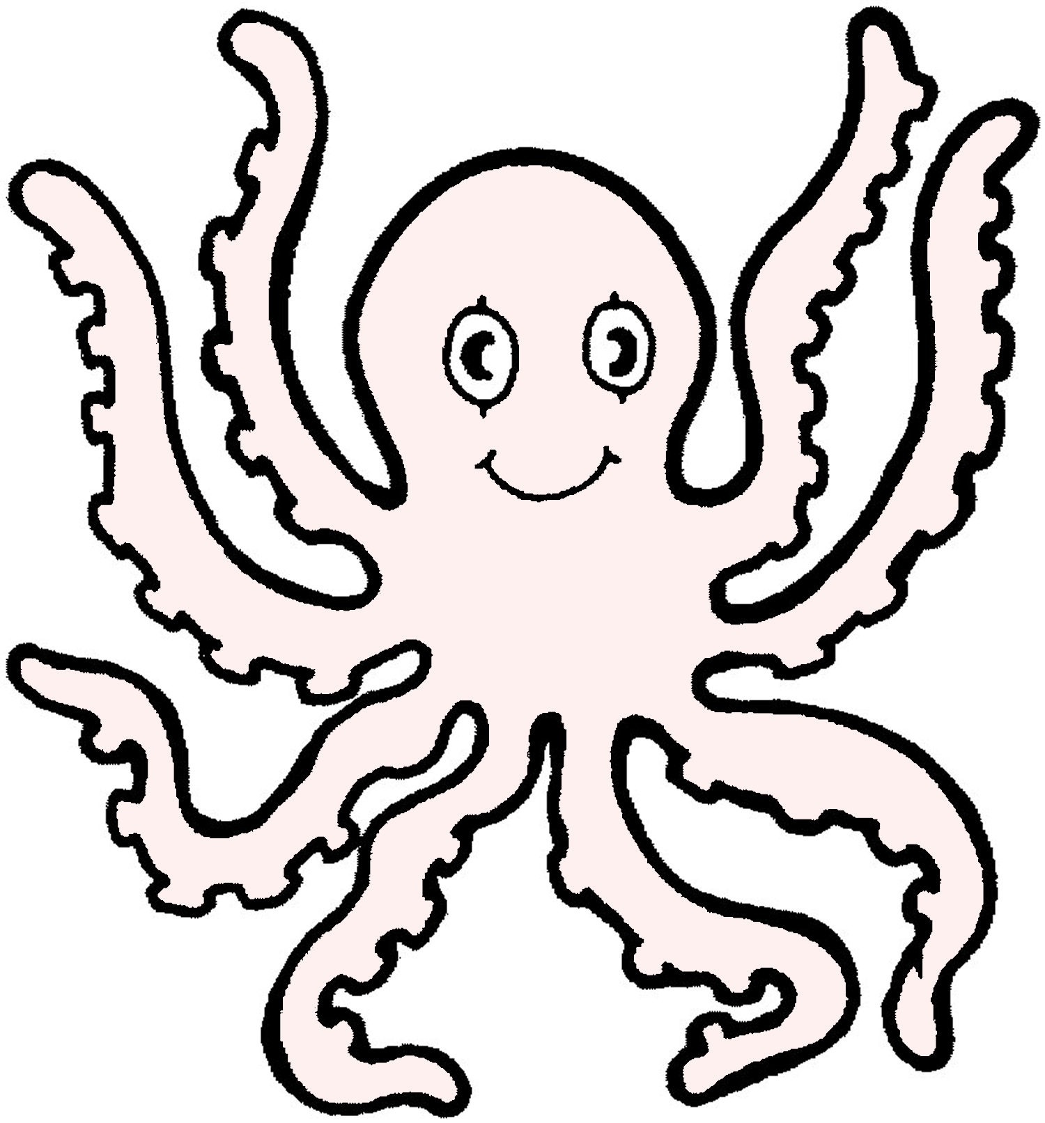 1500x1613 Octopus Drawing For Kids - Octopus Drawing For Kids